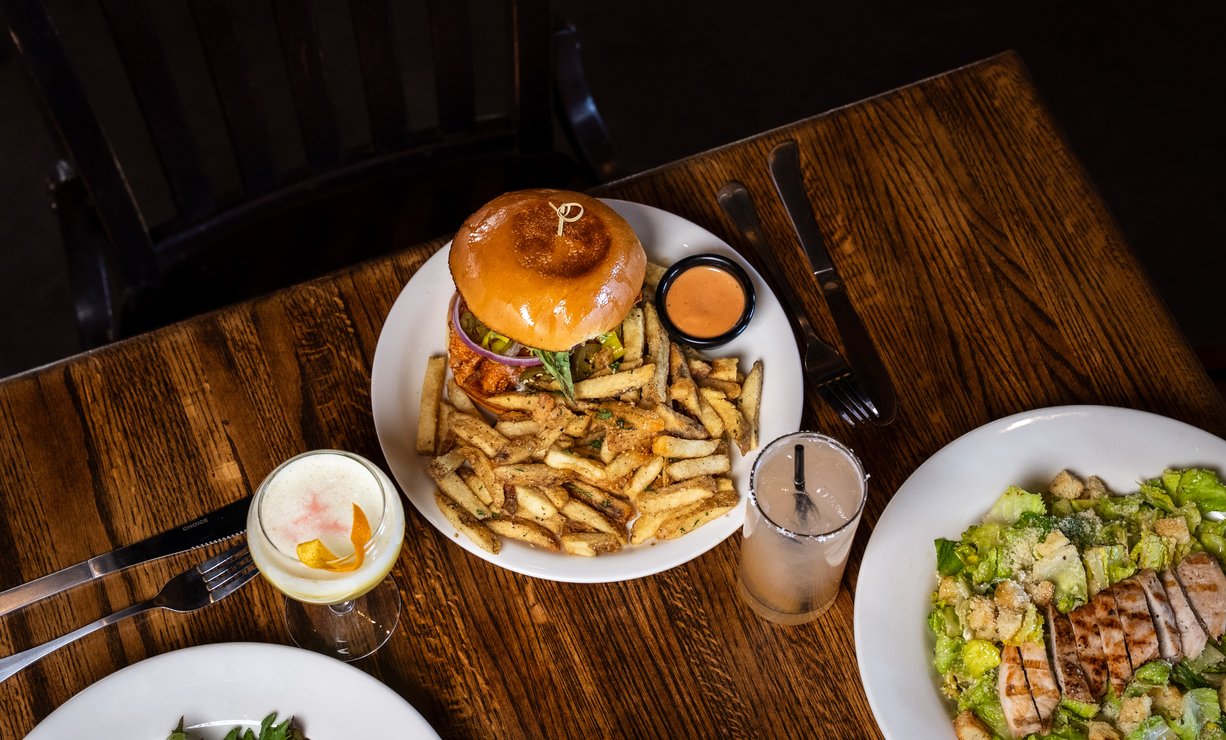A signature plate at Fiddler's SugarHouse
